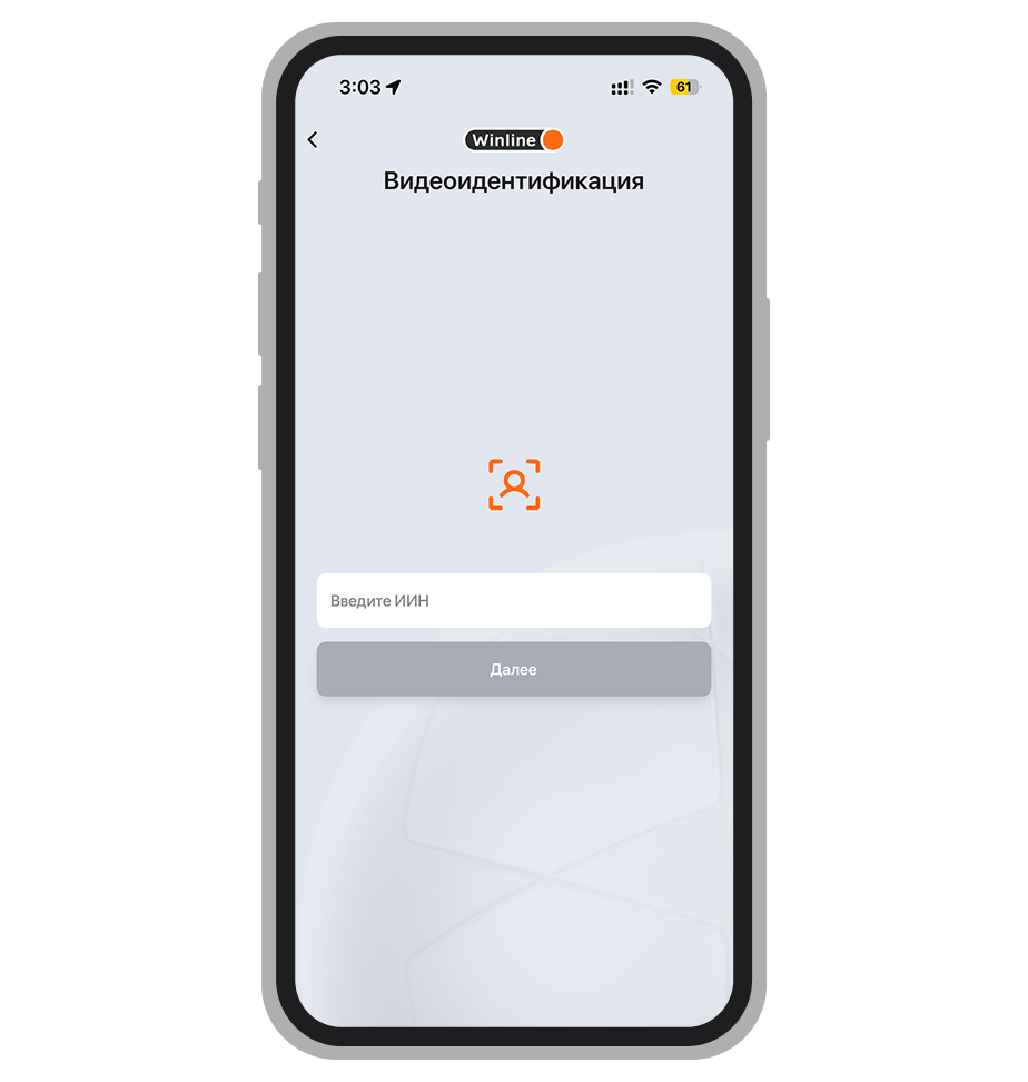 Идентификация в «Винлайн» 