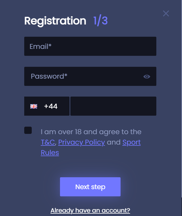 21Luckybet Registration