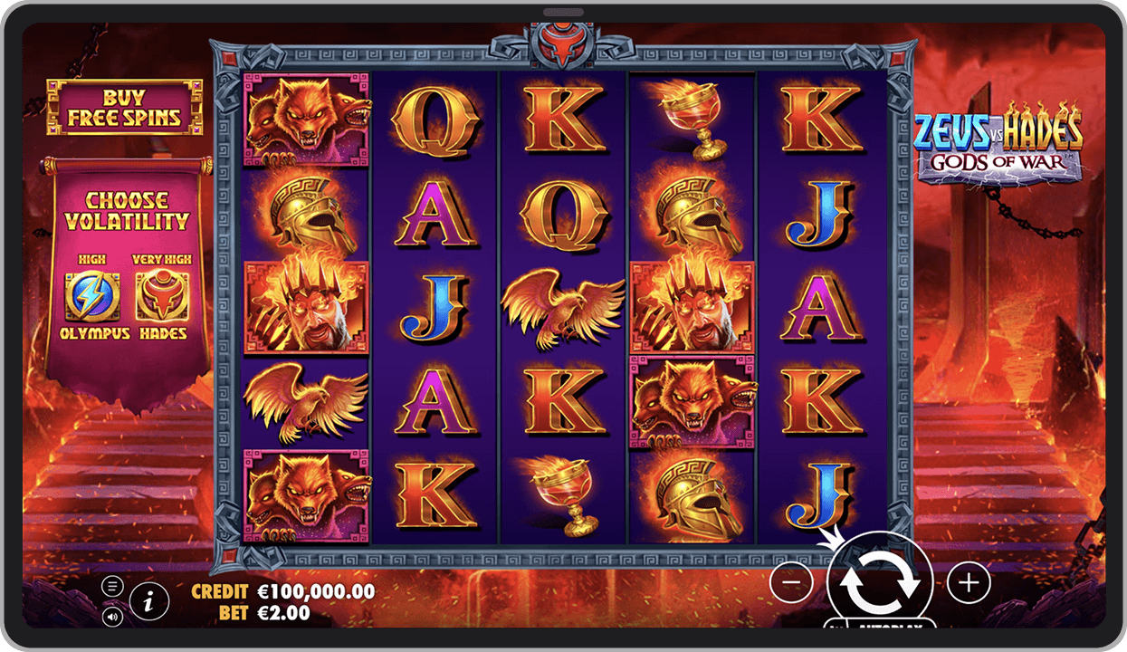 Zeus vs Hades – Gods of War