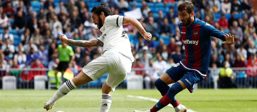Pronóstico Levante - Real Madrid, La Liga 24.02.2019