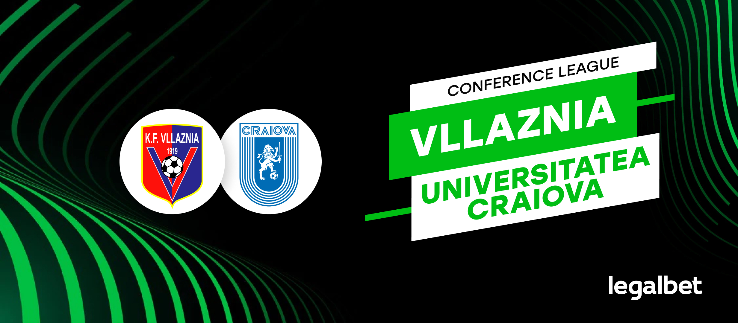 Pariuri si cote pentru Vllaznia vs Universitatea Craiova