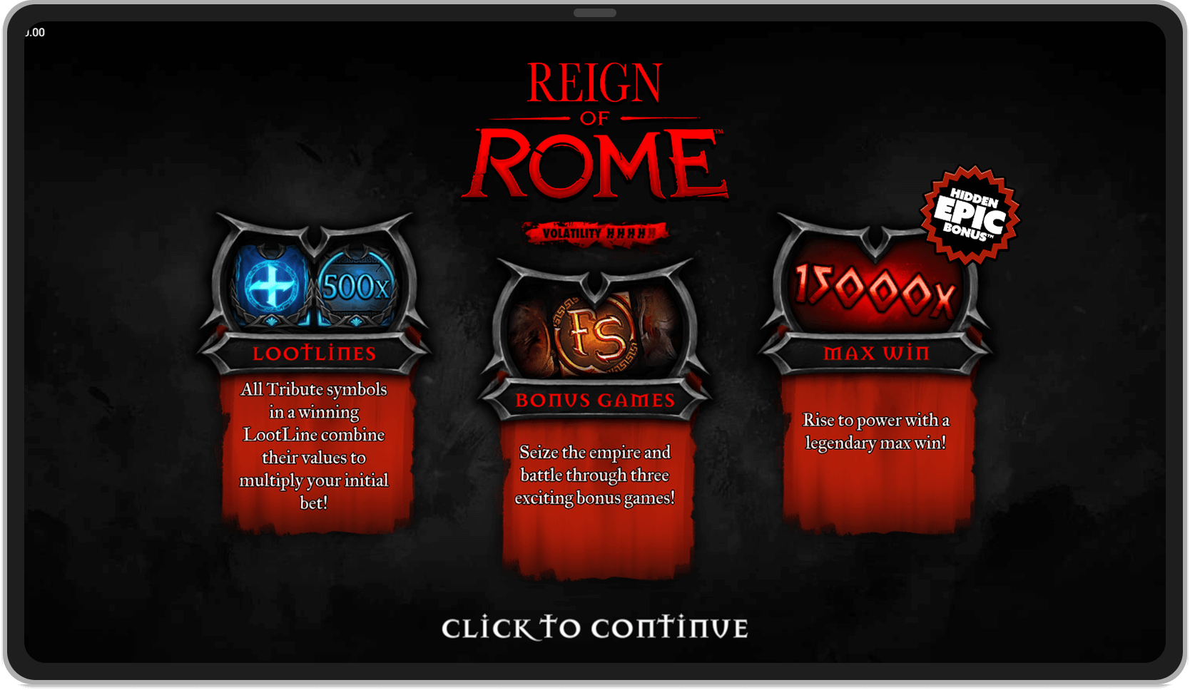 Intro Screen