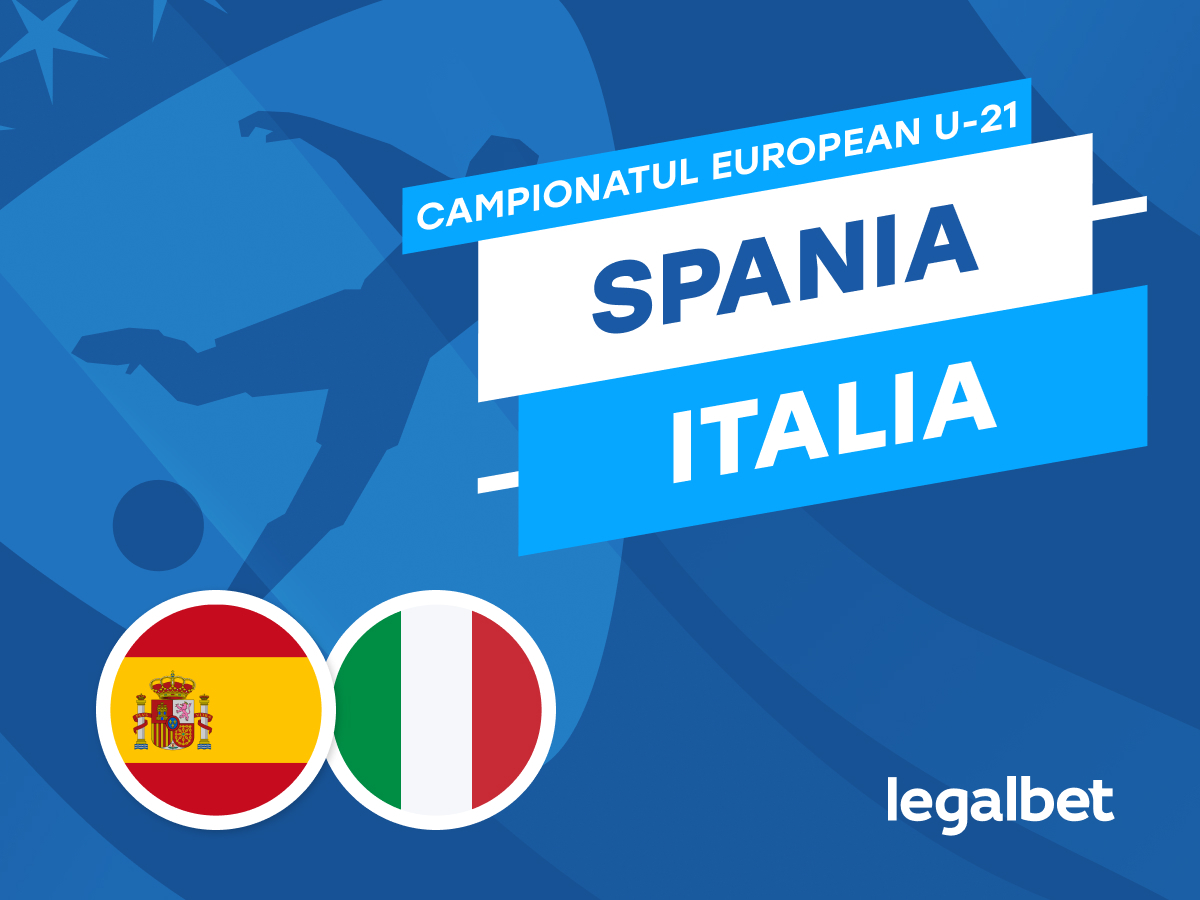 Spania  U21 - Italia  U21: Ponturi si cote la pariuri