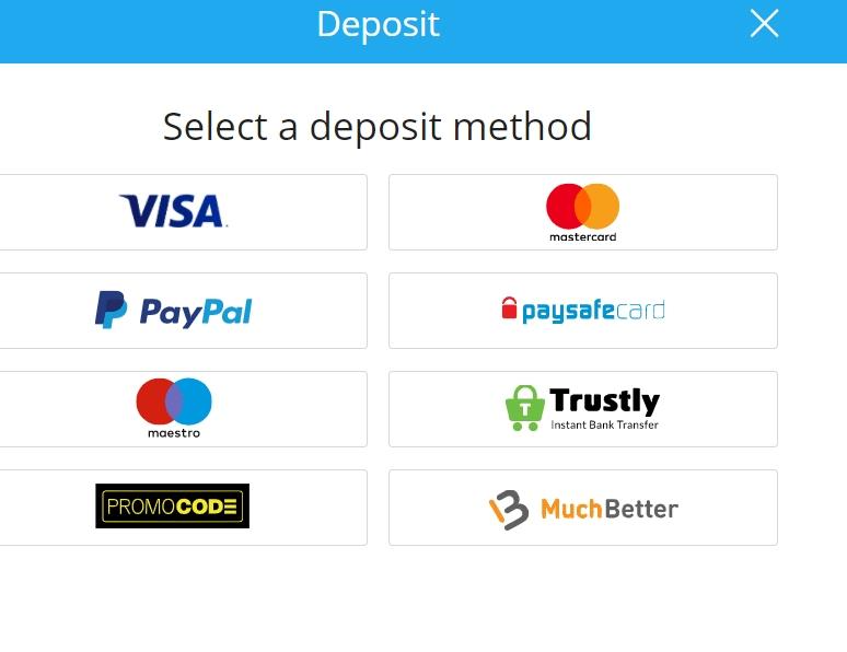Choose a suitable deposit method 
