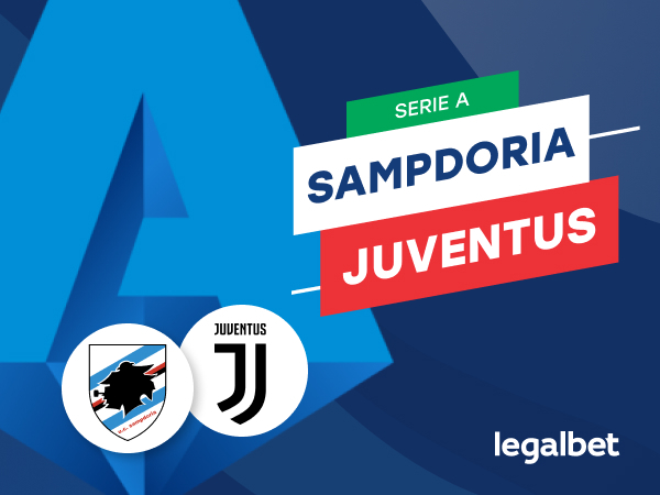 Mario Gago: Apuestas y cuotas Sampdoria - Juventus, Serie A 2020/21.