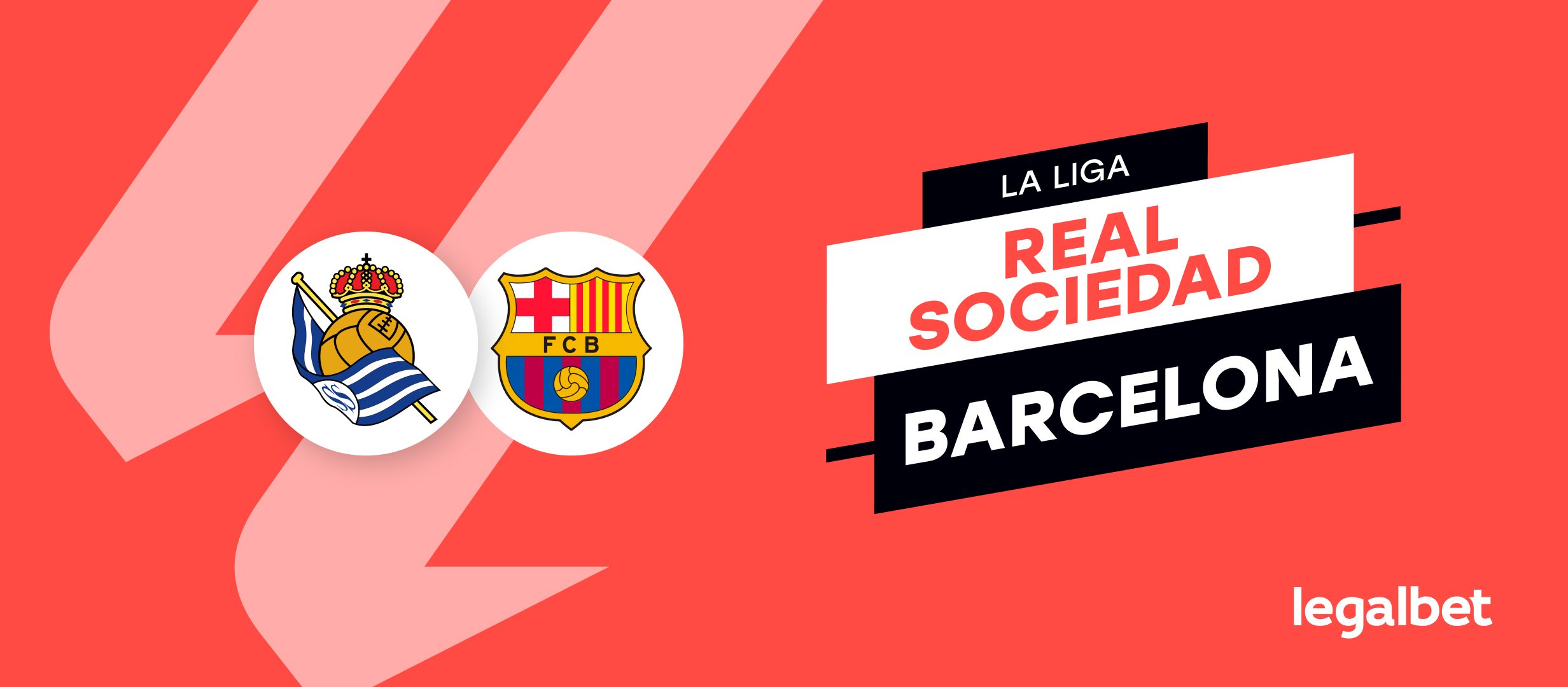 Apuestas y cuotas Real Sociedad - Barcelona, La Liga 23/24