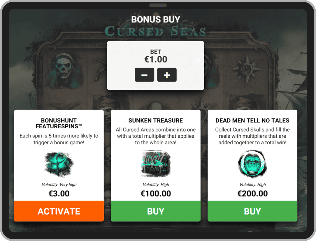 Meniu Cumpără Bonus