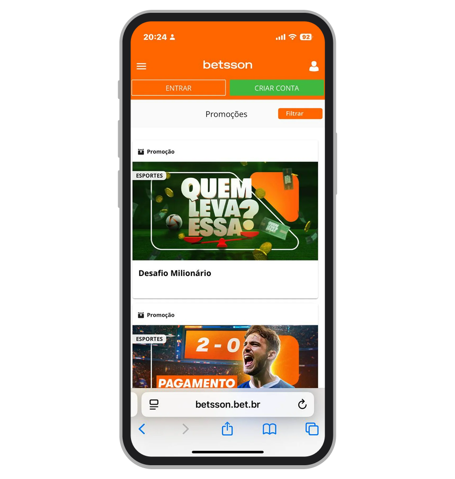 Promoções para apostas em esportes