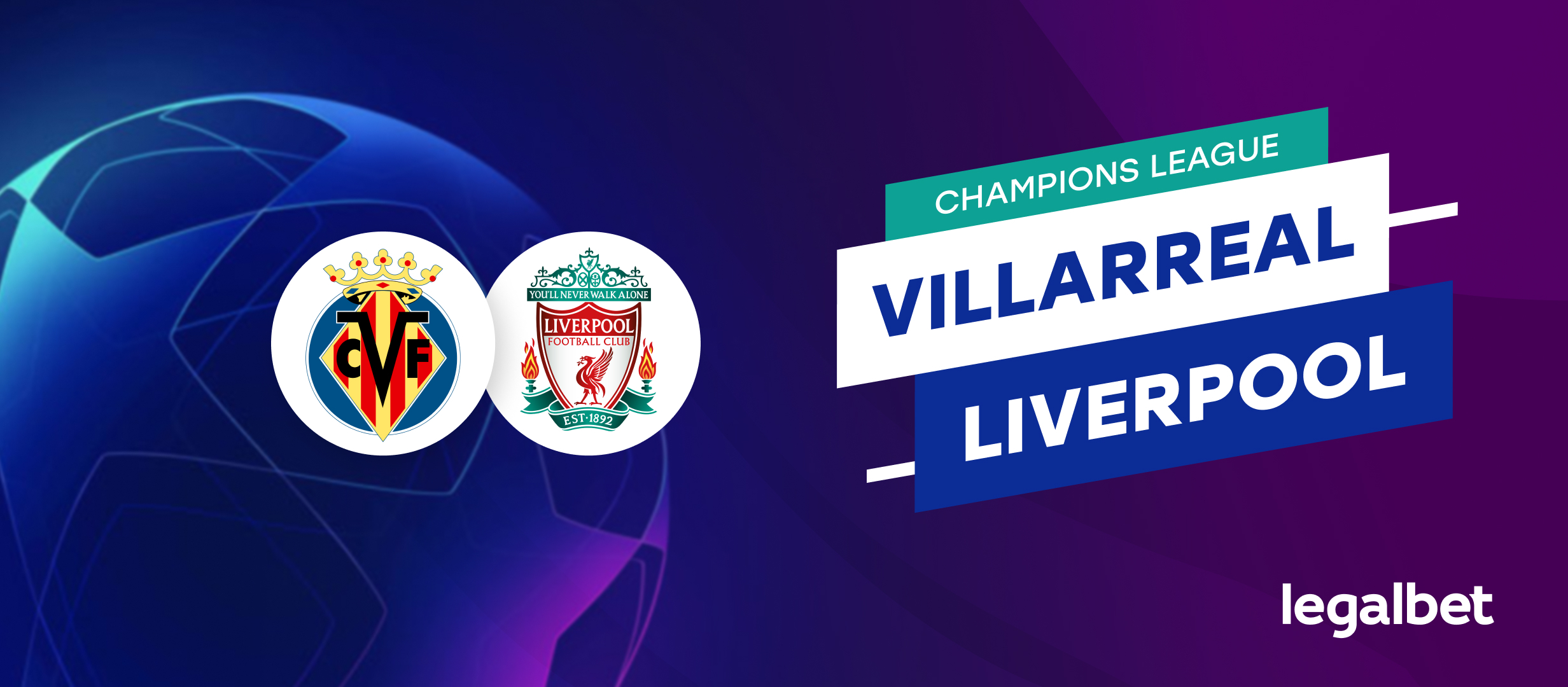 Apuestas y cuotas Villarreal - Liverpool, Champions League 2021/22