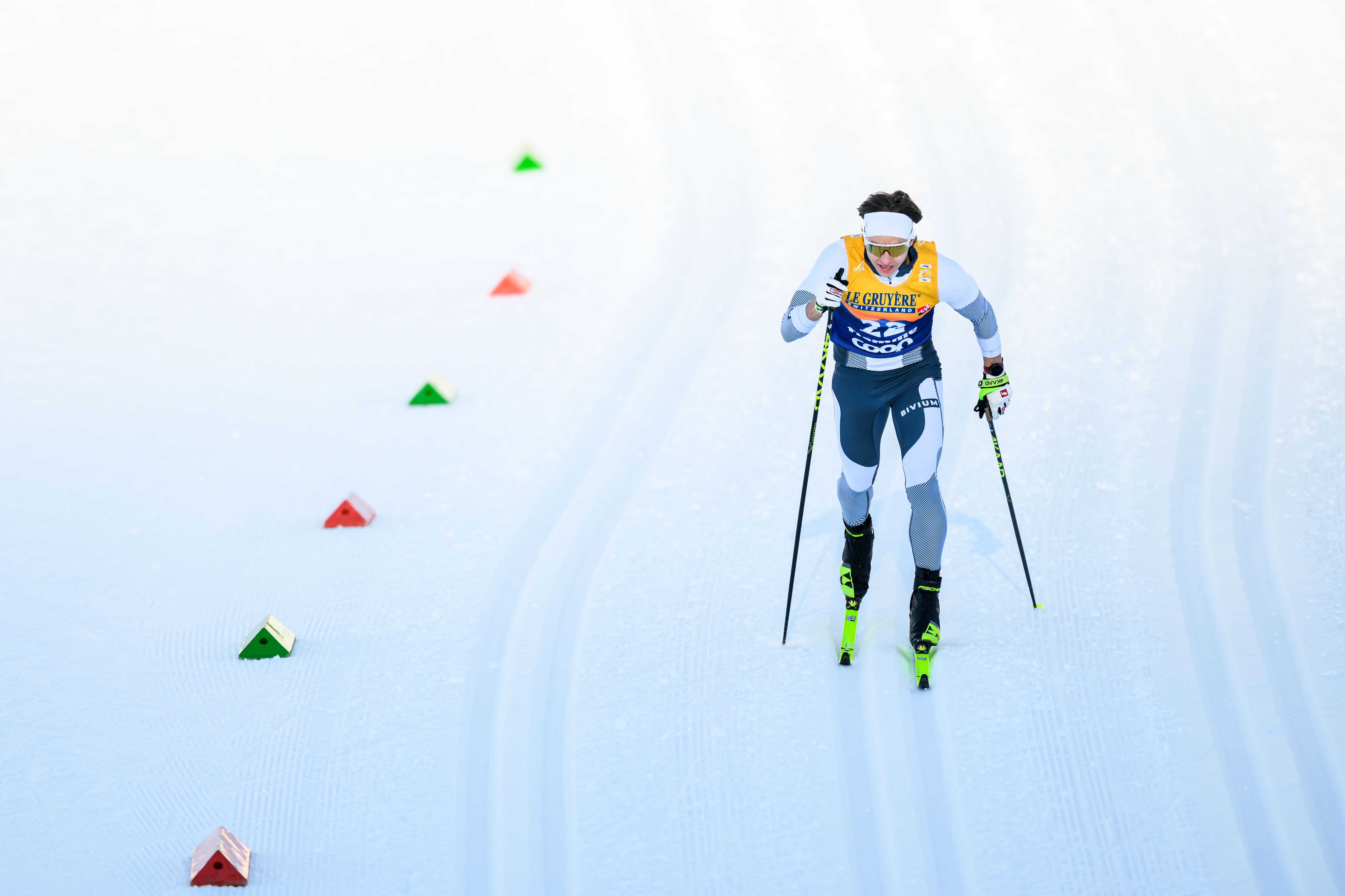 Коростелёв стал четвёртым в масс-старте в гору на «Тур де Ски».