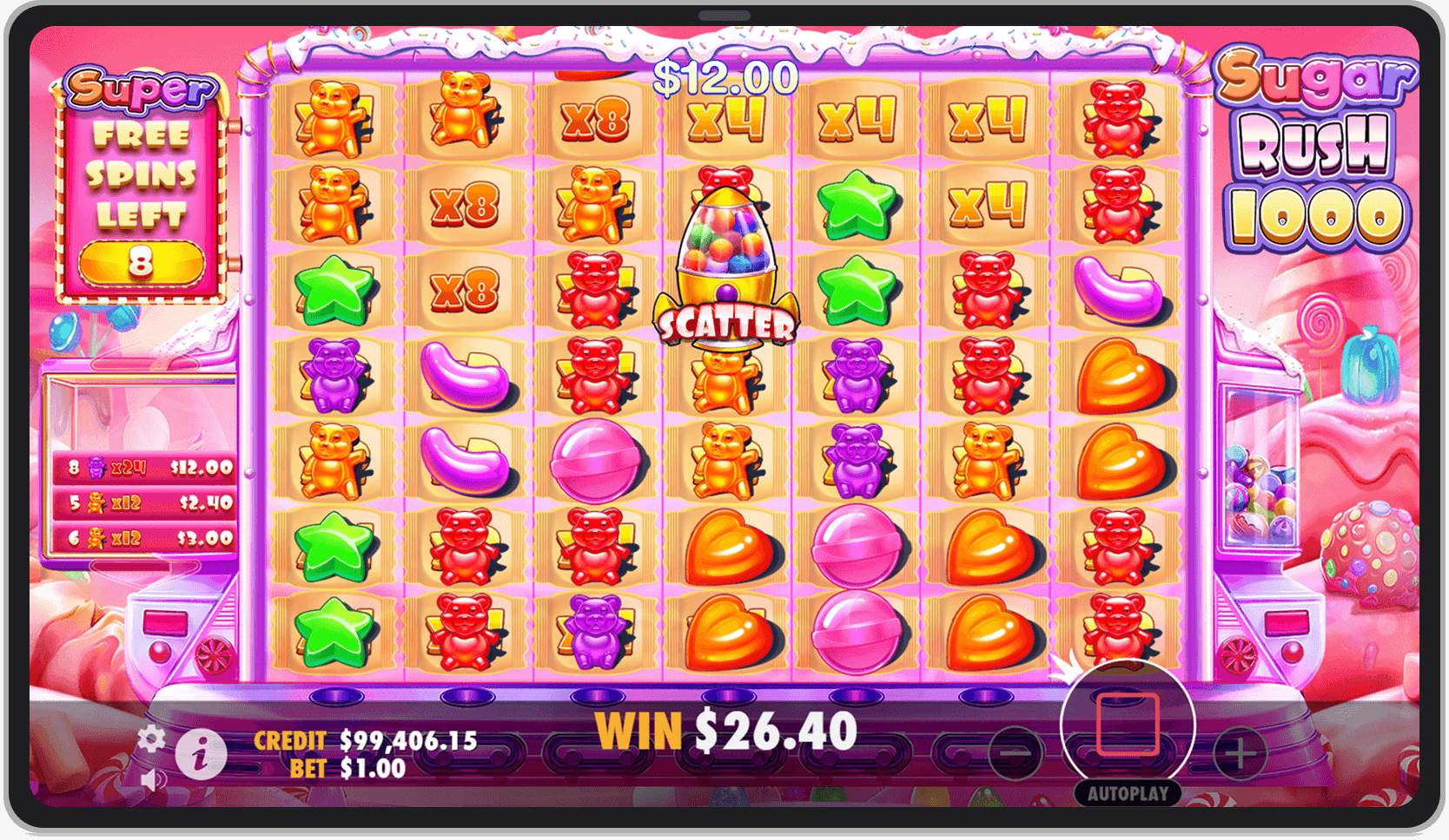 Super bonus game