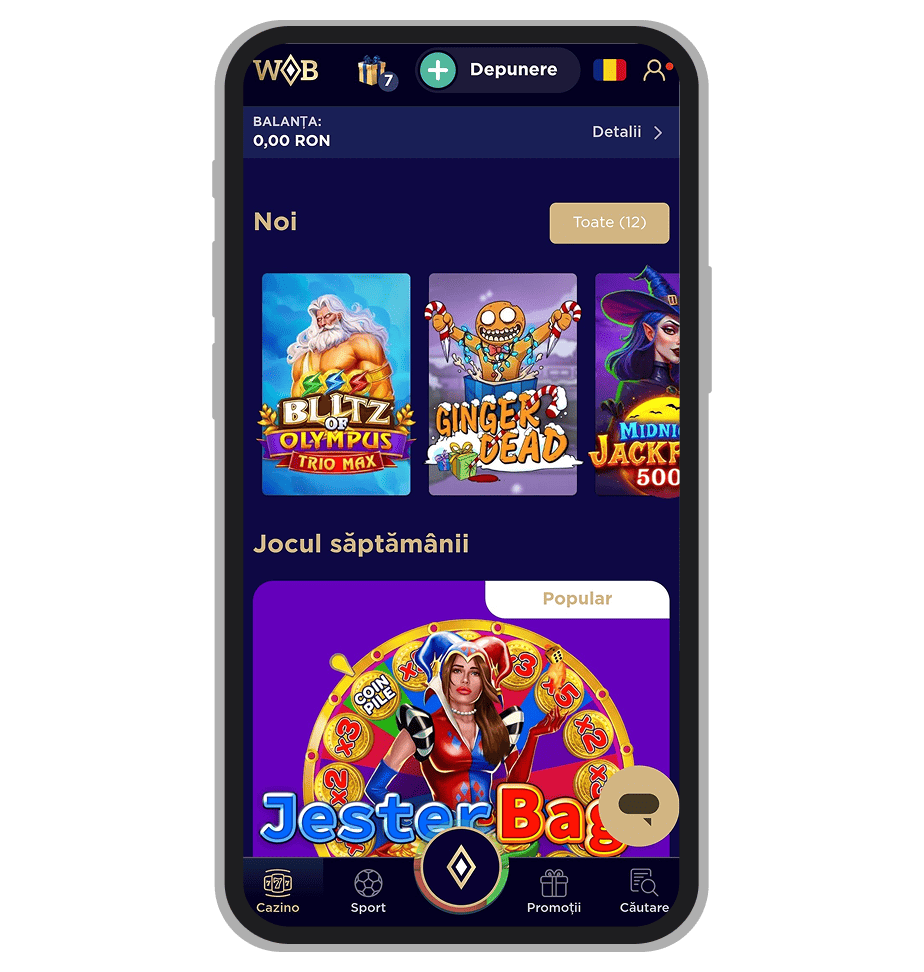 Lobby WinBoss Casino