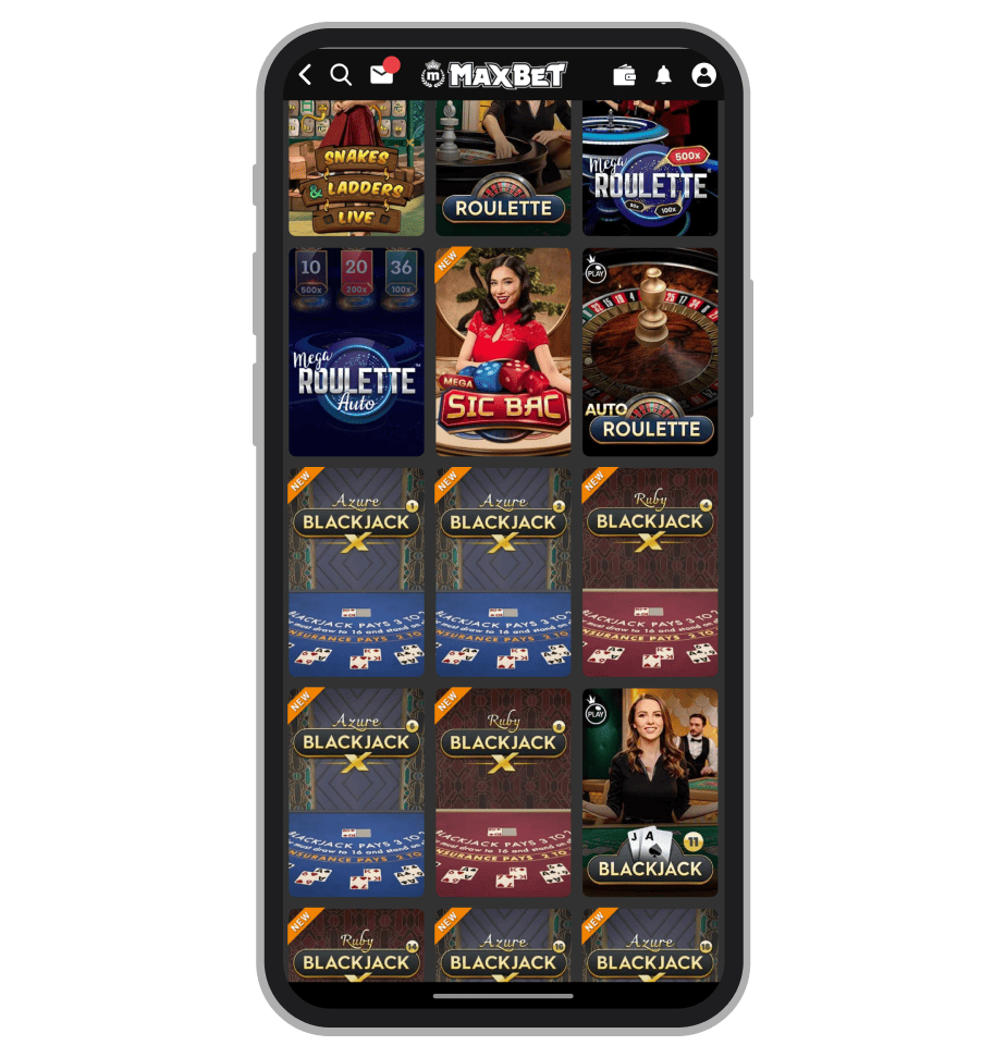 Maxbet igre uživo