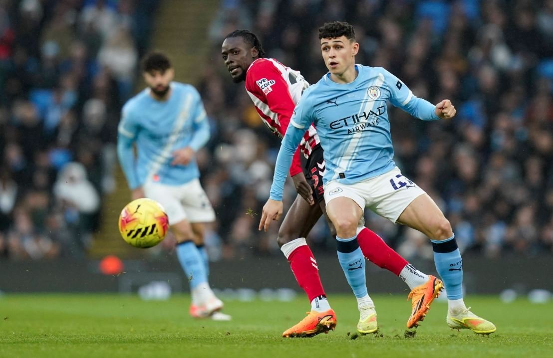 Гол Фодена помог «Манчестер Сити» с крупным счётом обыграть «Сандерленд» в АПЛ.