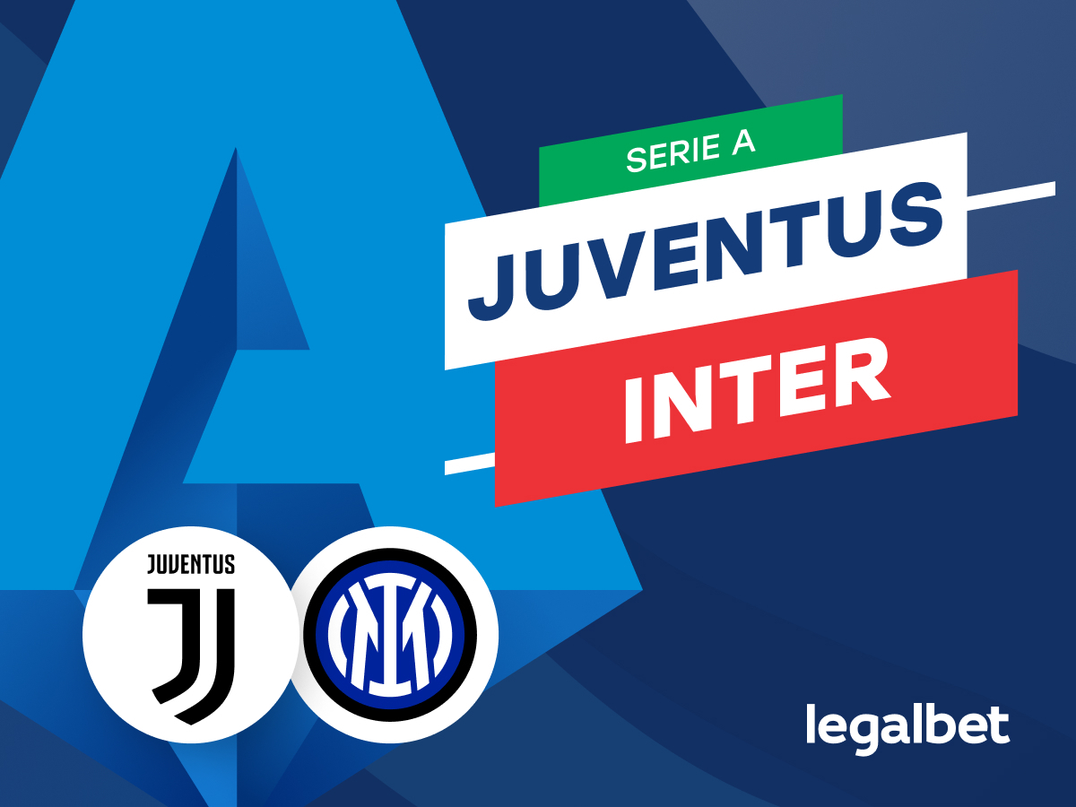 Rescatado: Apuestas y cuotas Juventus - Inter de Milán, Serie A 23/24.