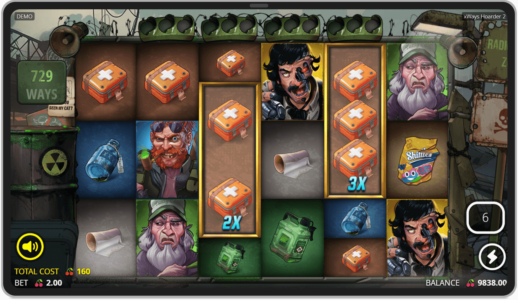 Raid Spins Bonus Game