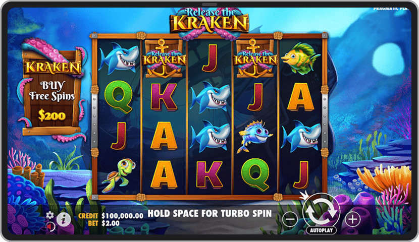 Release the Kraken slot