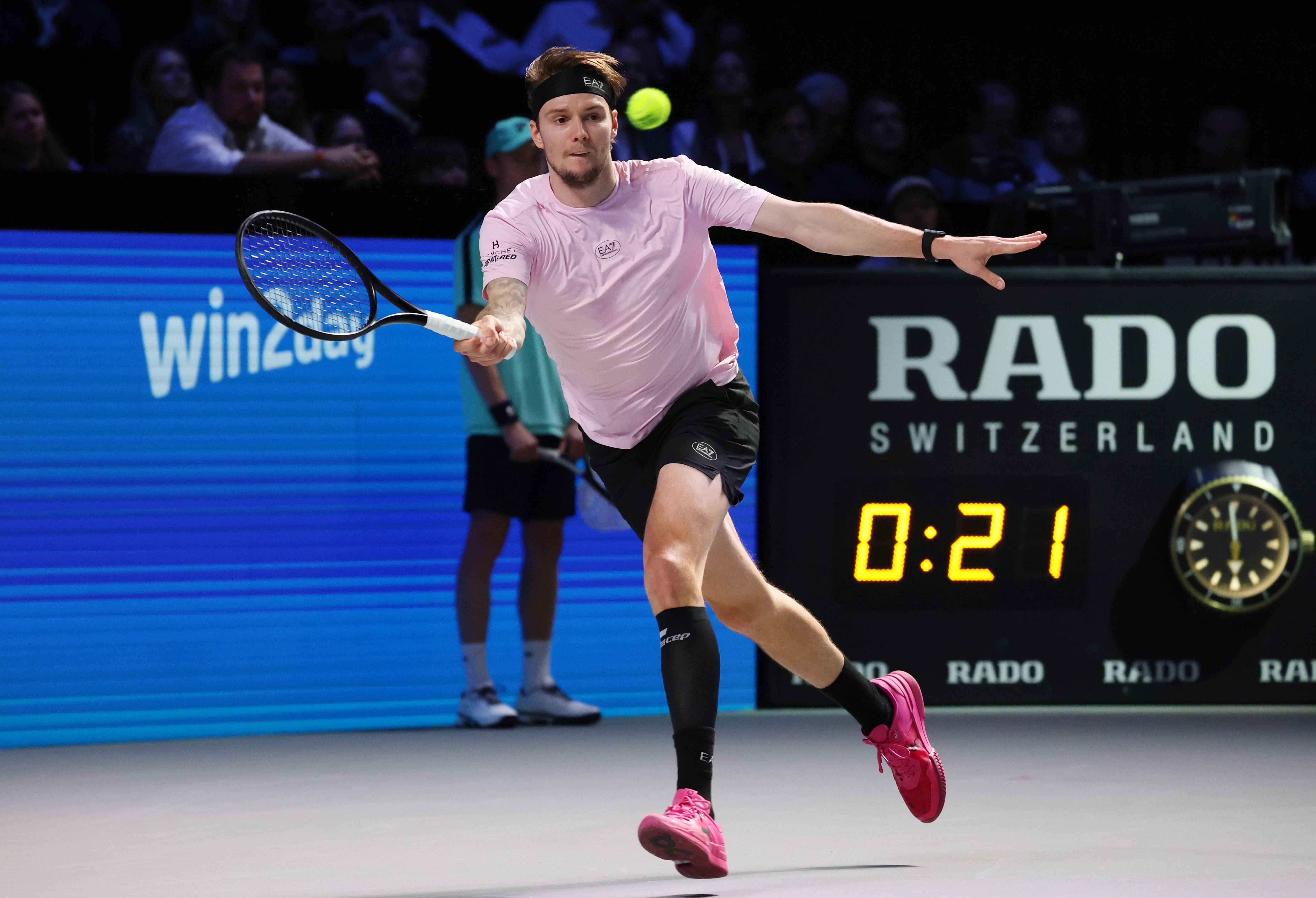 Бублик в двух сетах переиграл Муте и вышел в третий круг «Мастерса» в Париже.