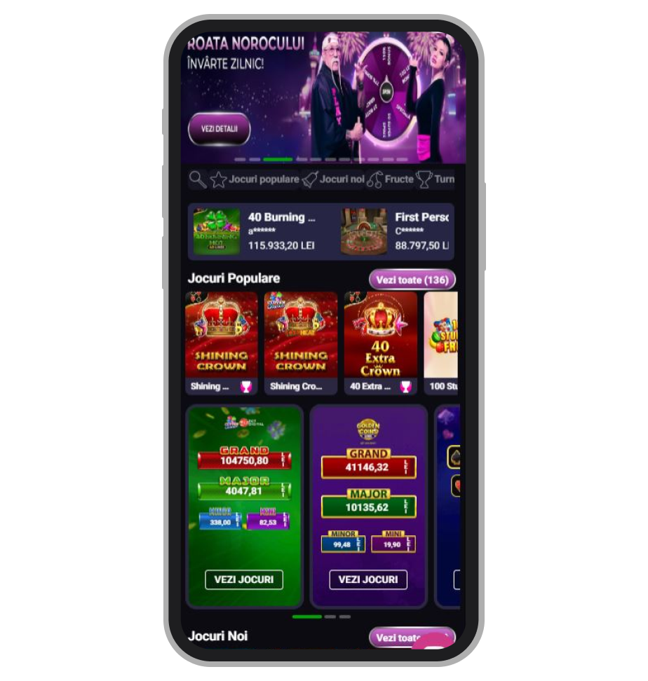 Platforma online Player Casino