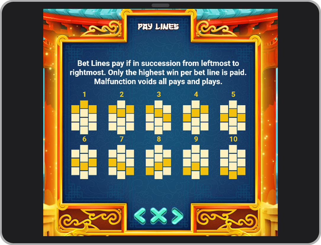 Линии выплат