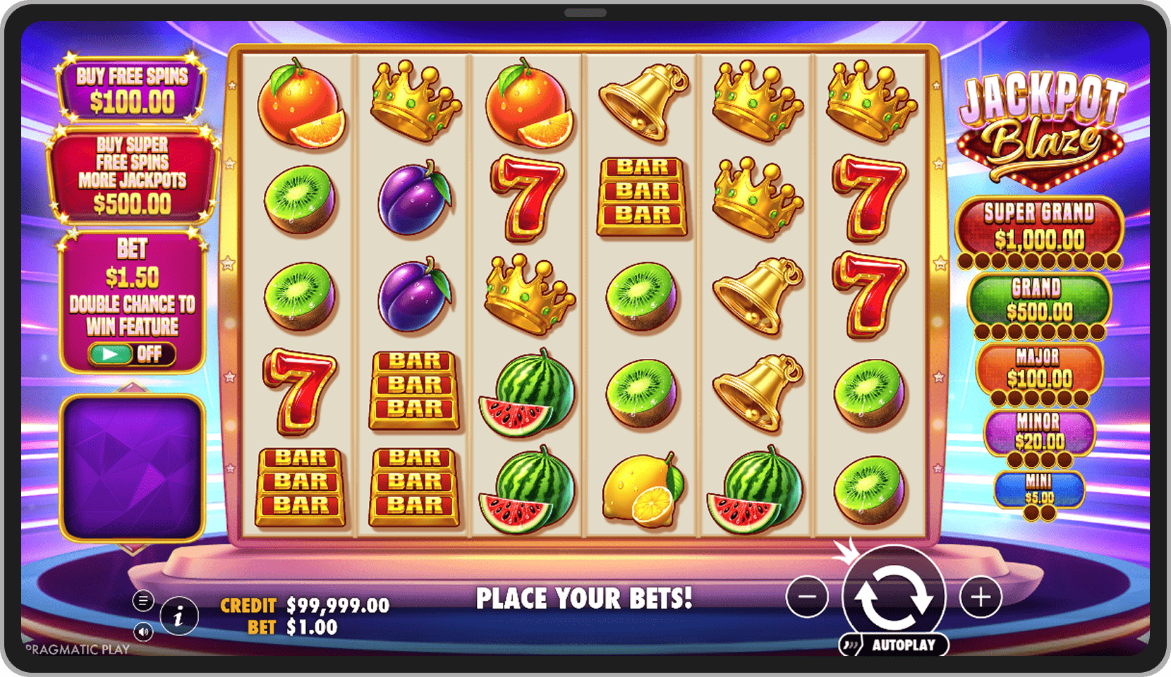 Main game