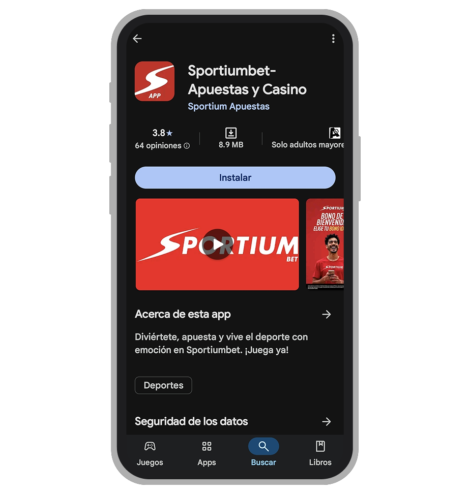 Descargar Sportiumbet en Android