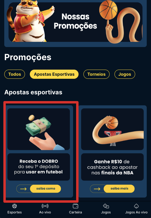 Oferta de boas-vindas da Estrela Bet