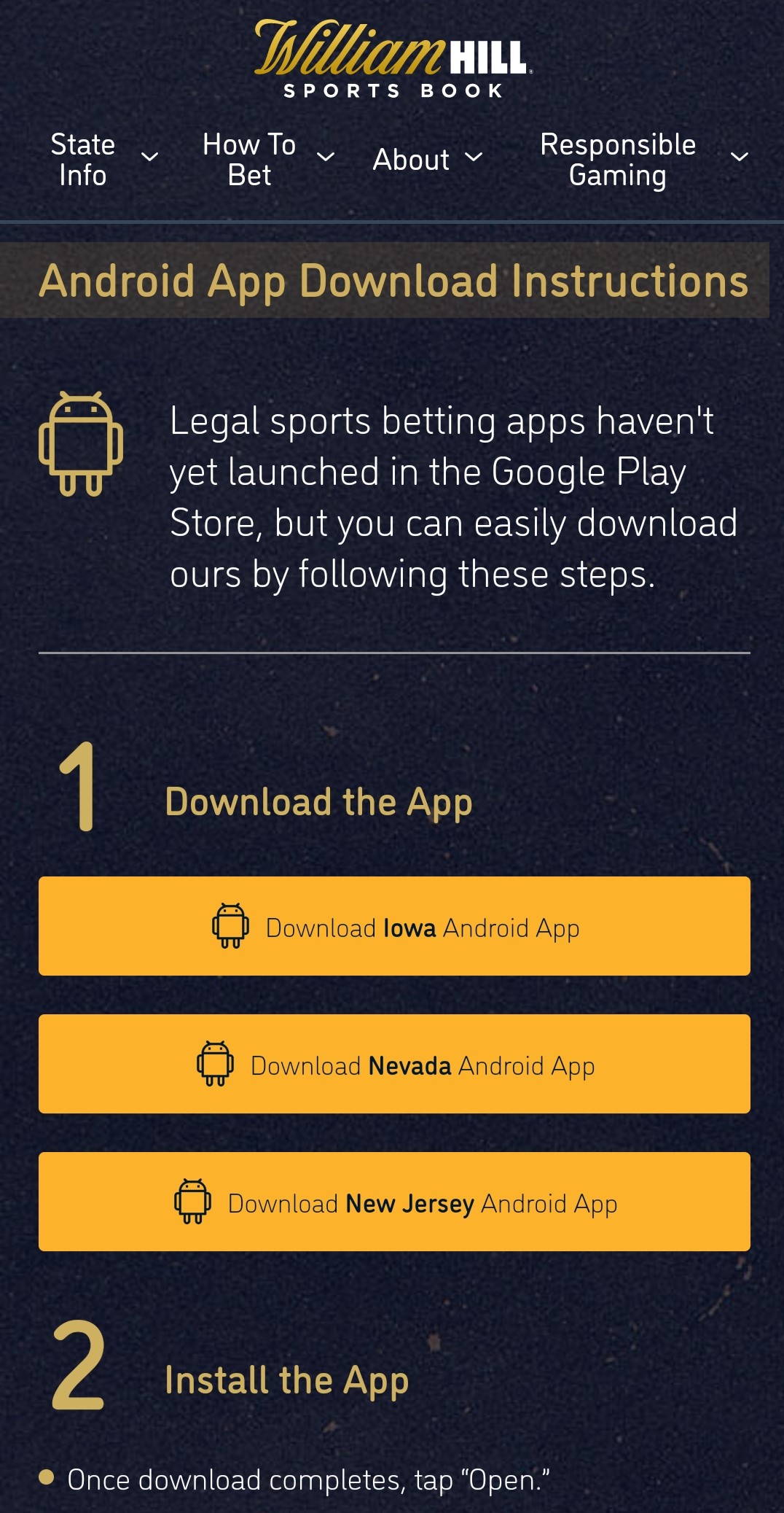 Sports Bet Download Android