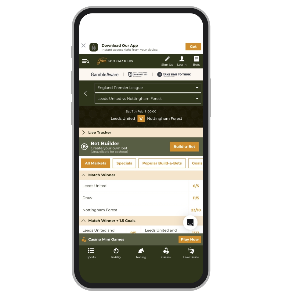 Gentleman Jim Betting Markets