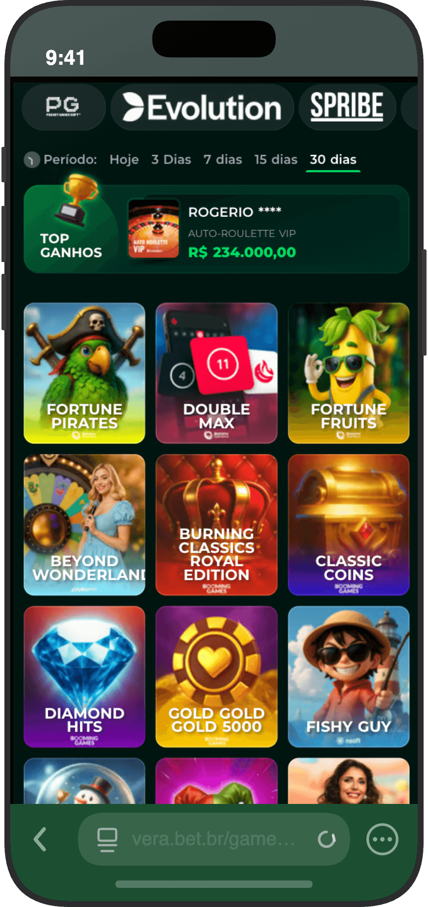 Jogos slots da Vera.bet 