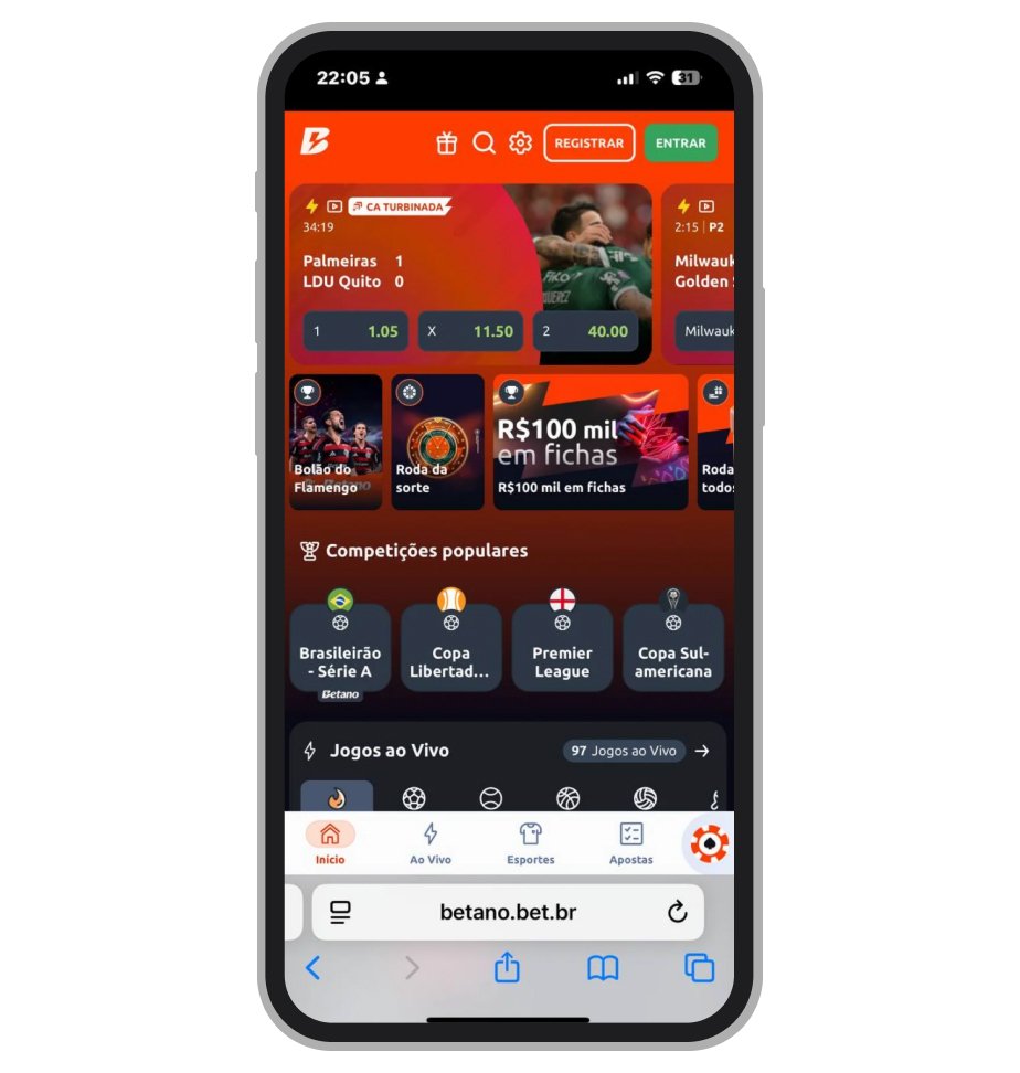 A Betano é um líder indiscutível de mercado de apostas no Brasil  