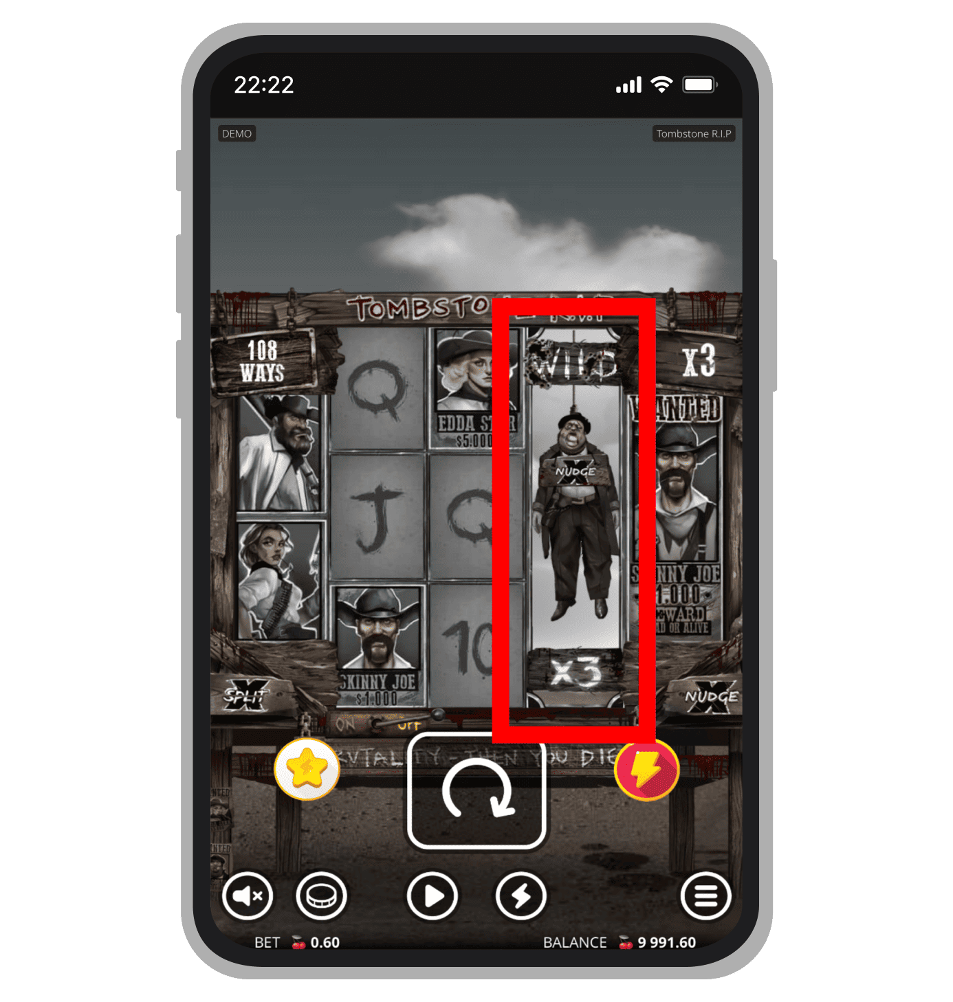 xNudge Wild u Tombstone R.I.P