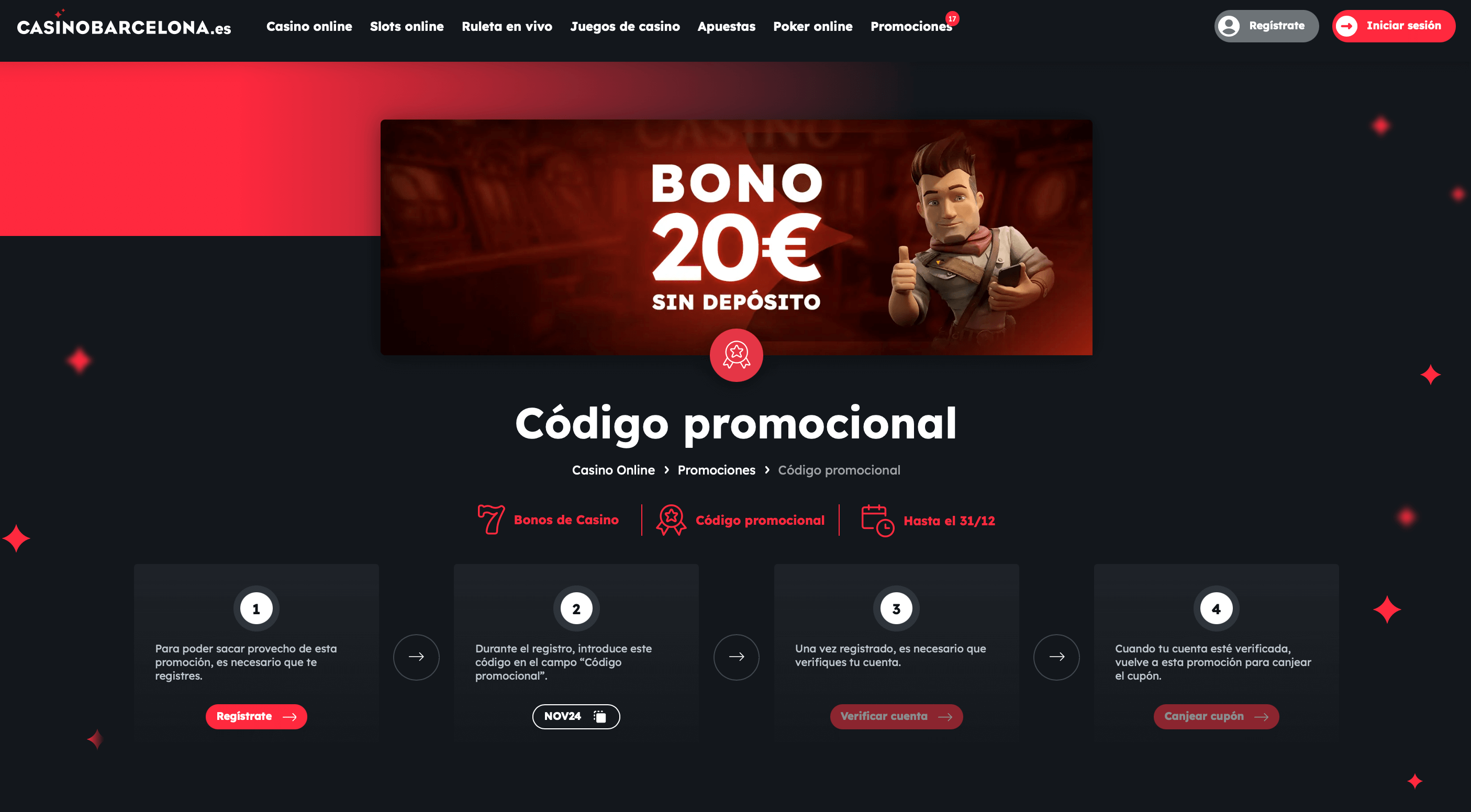 Bono de Casino Barcelona