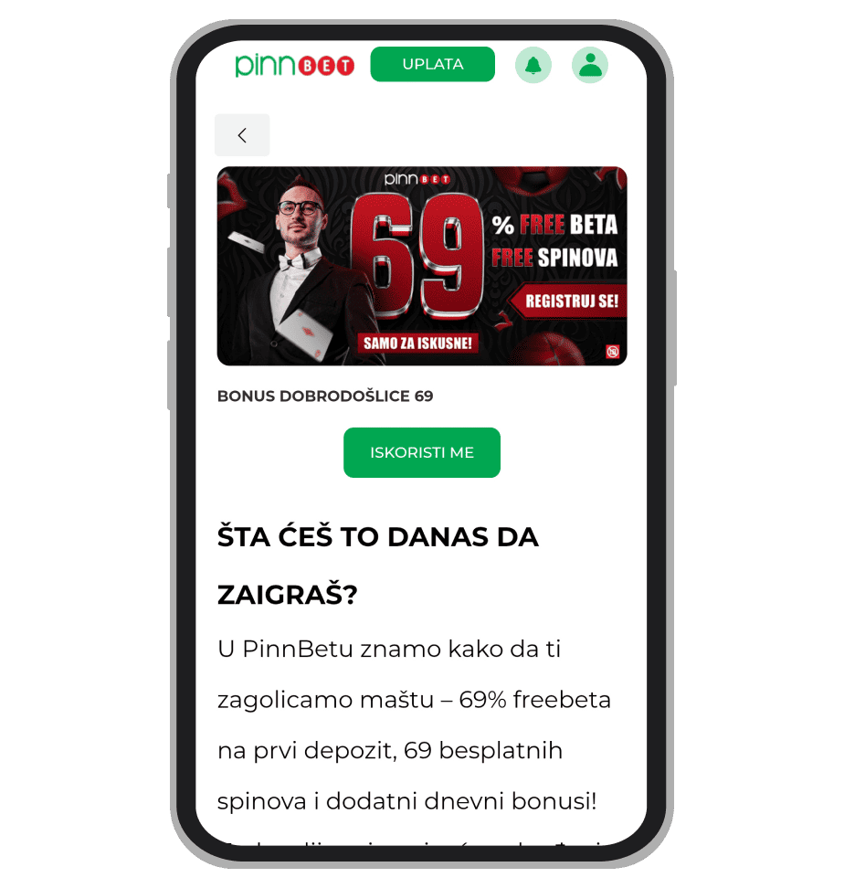 PinnBet ponuda dobrodošlice