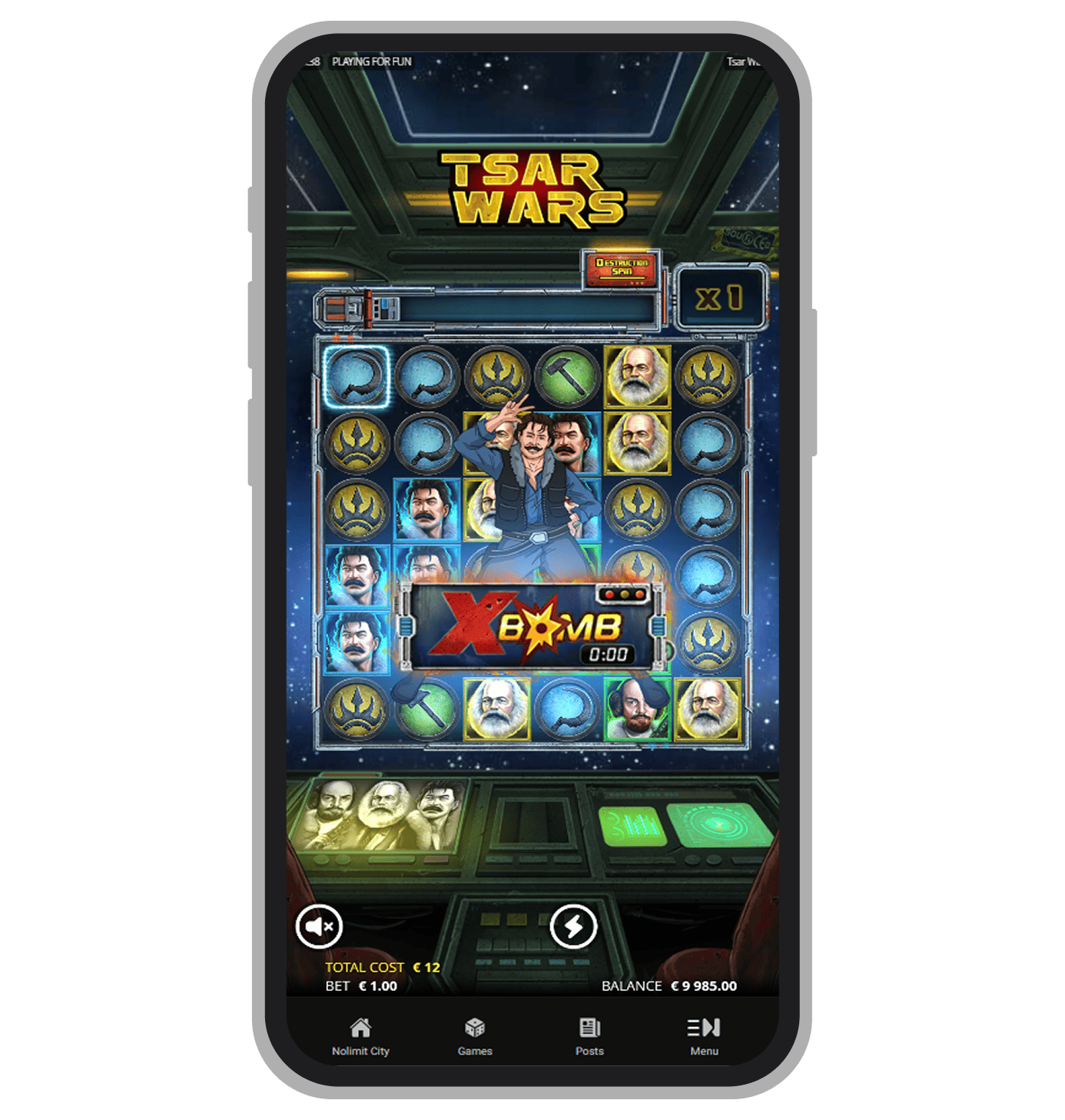 Базовая игра в Tsar Wars