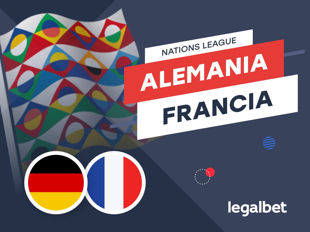 Legalbet.es: Alemania vs Francia: Pronóstico UEFA Nations League 8 de junio.