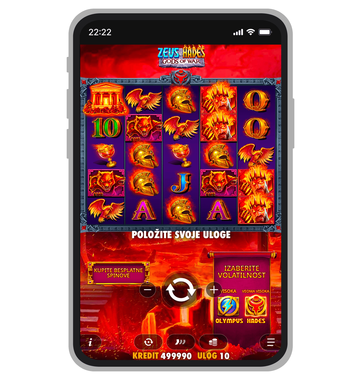 Zeus vs Hades: Gods of War