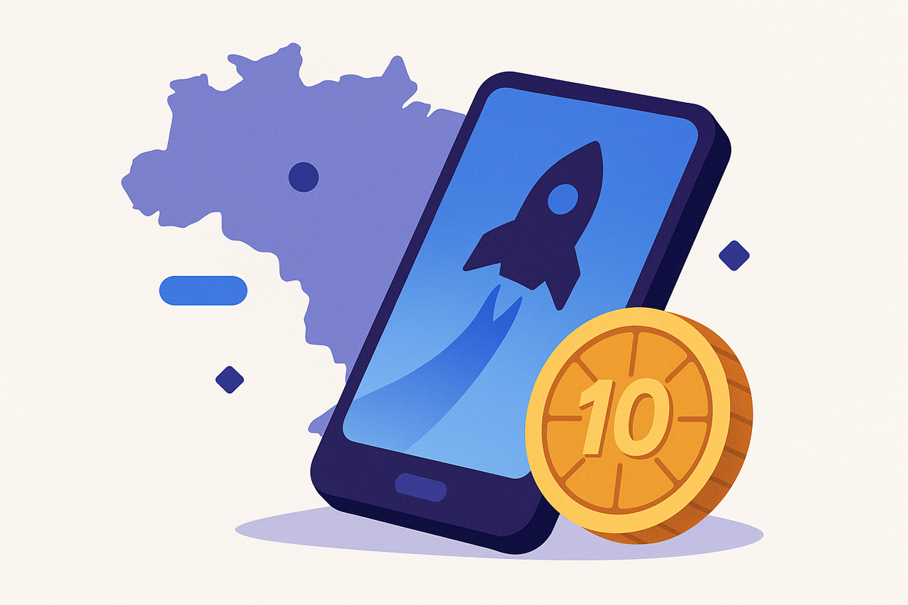 Plataformas Novas com Depósito Mínimo de 10 Reais em 2025