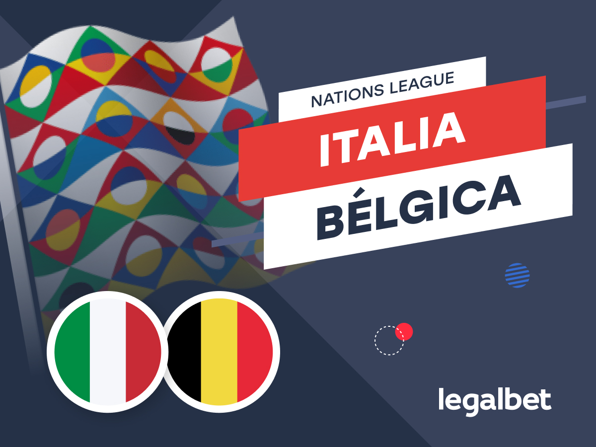 Legalbet.es: Pronósticos Italia vs Bélgica 10/10/2024.