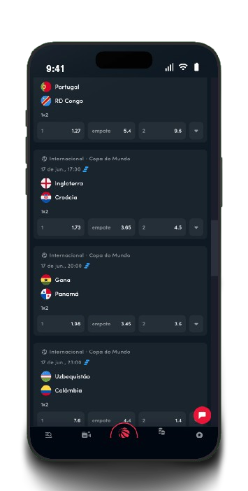 Odds 1X2 na Blaze: Inglaterra vs Croácia 1.73 / 3.65 / 4.50 na primeira rodada