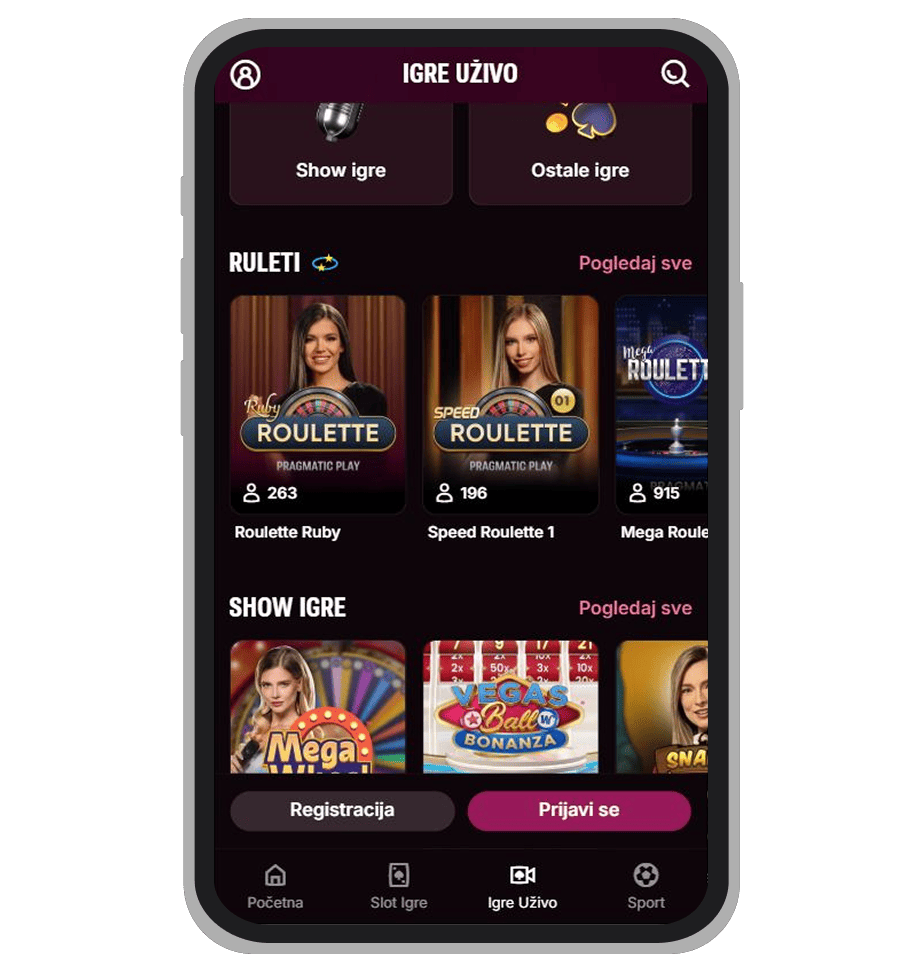 Superbet igre uživo