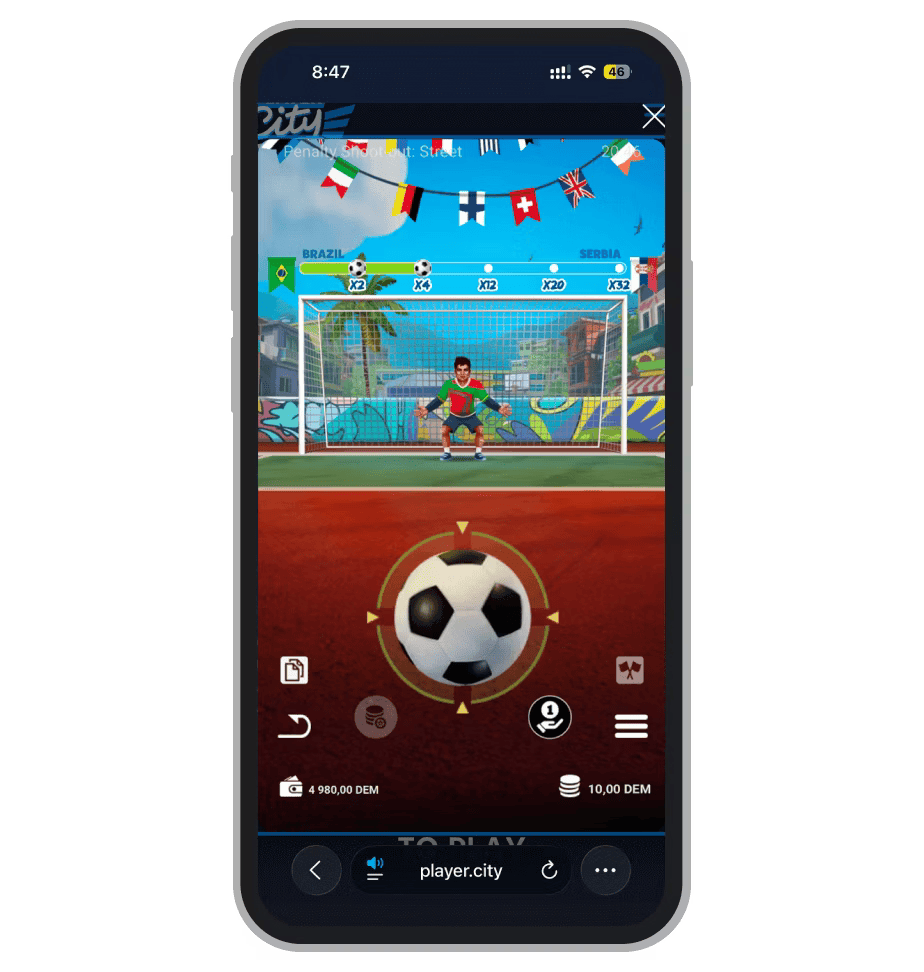 Penalty Shoot out: Street