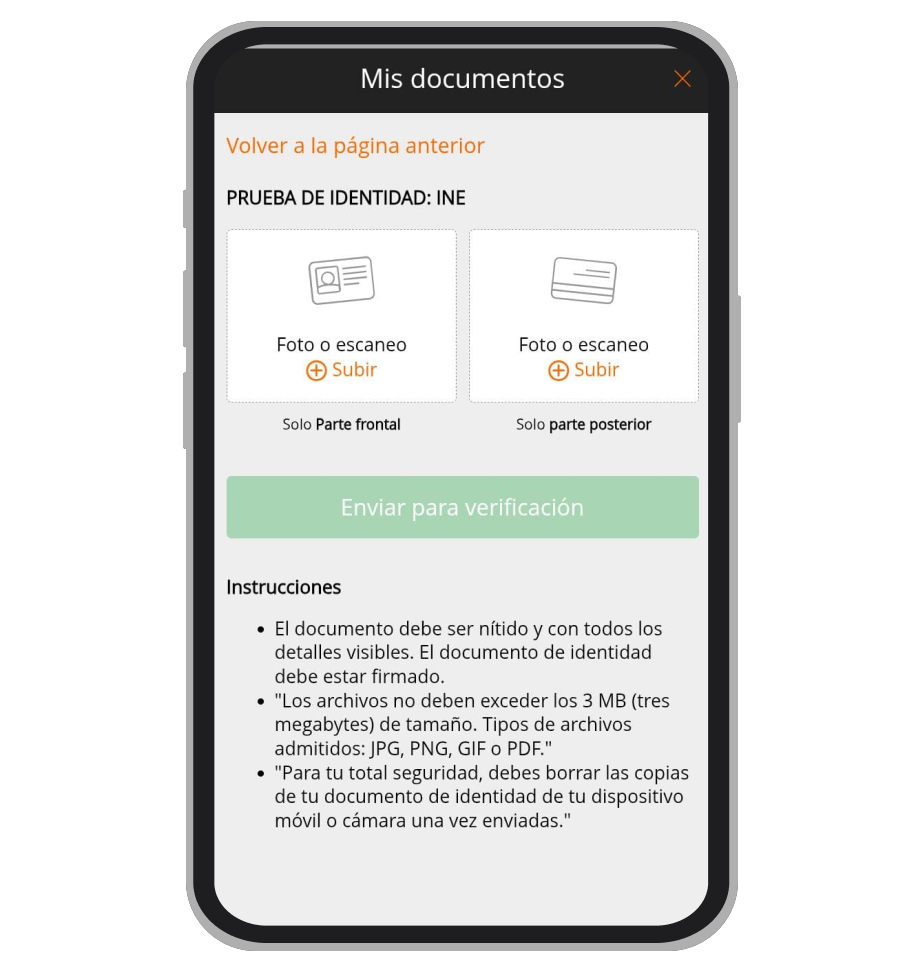Betsson verificación