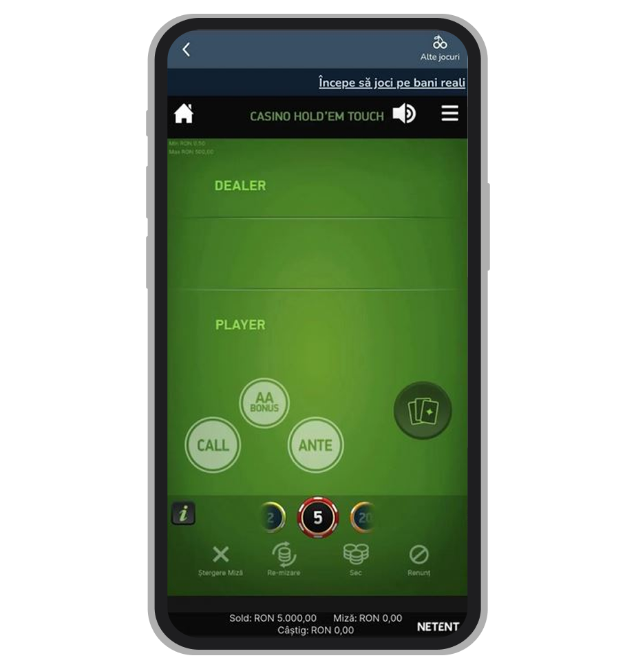 Casino Hold’em Vlad Cazino