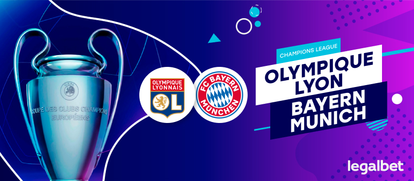 Previa, análisis y apuestas Bayern Munich - Olympique Lyon, Champions League 2020