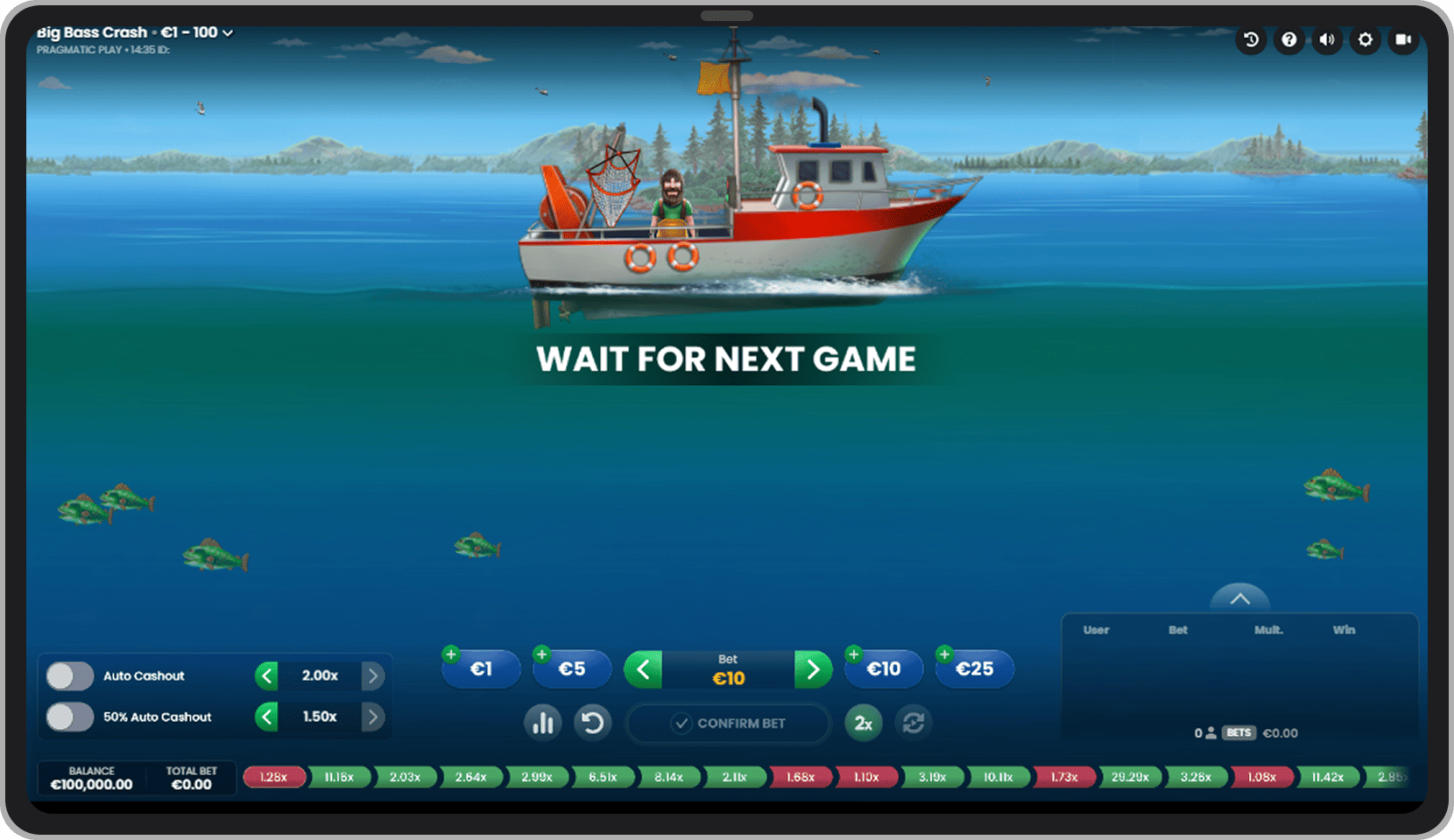 Main game