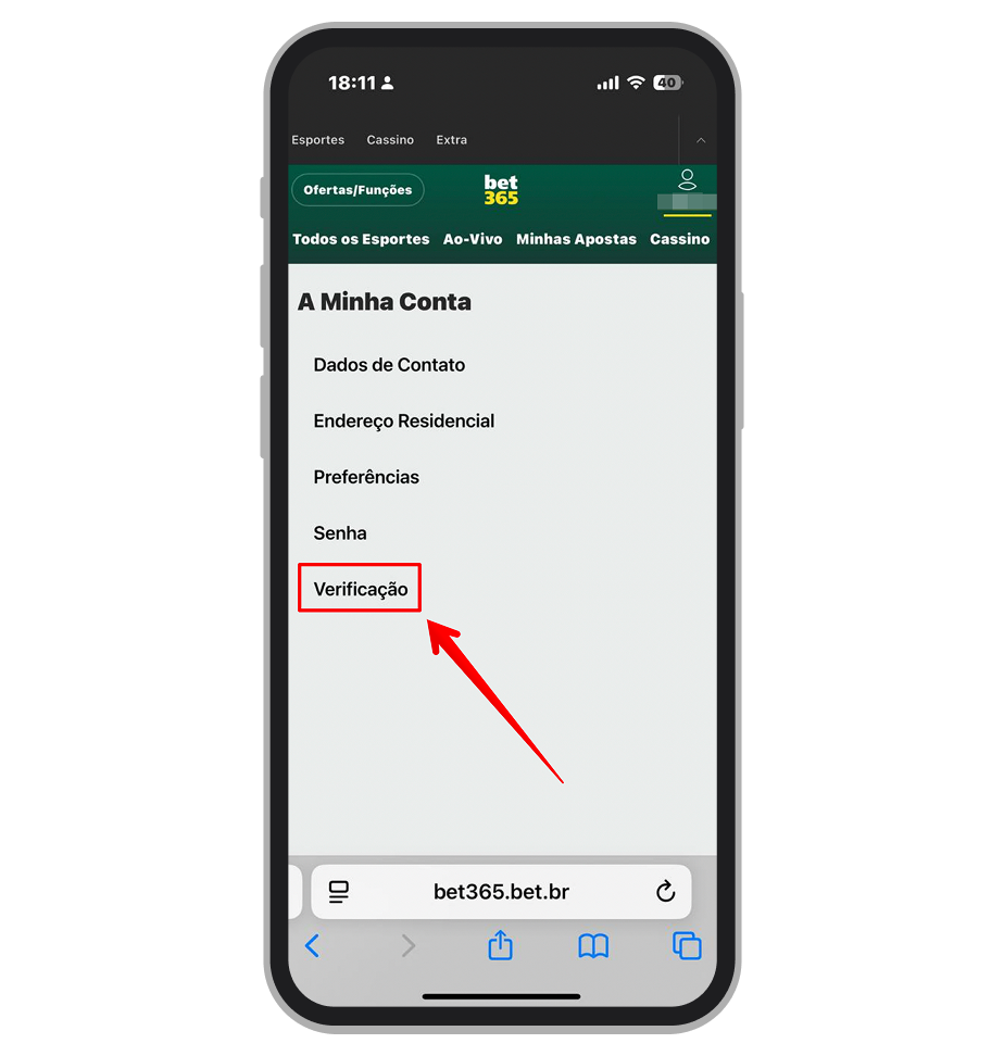 Proceda com a verificação