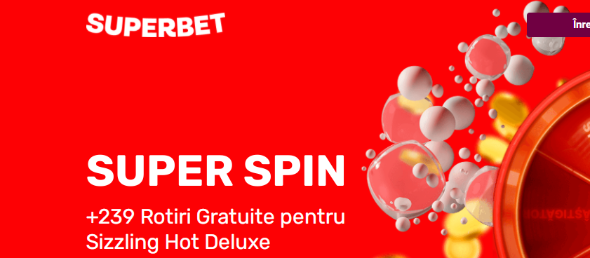 Ai bonus Superbet Casino fara depunere 19-25.04.2021