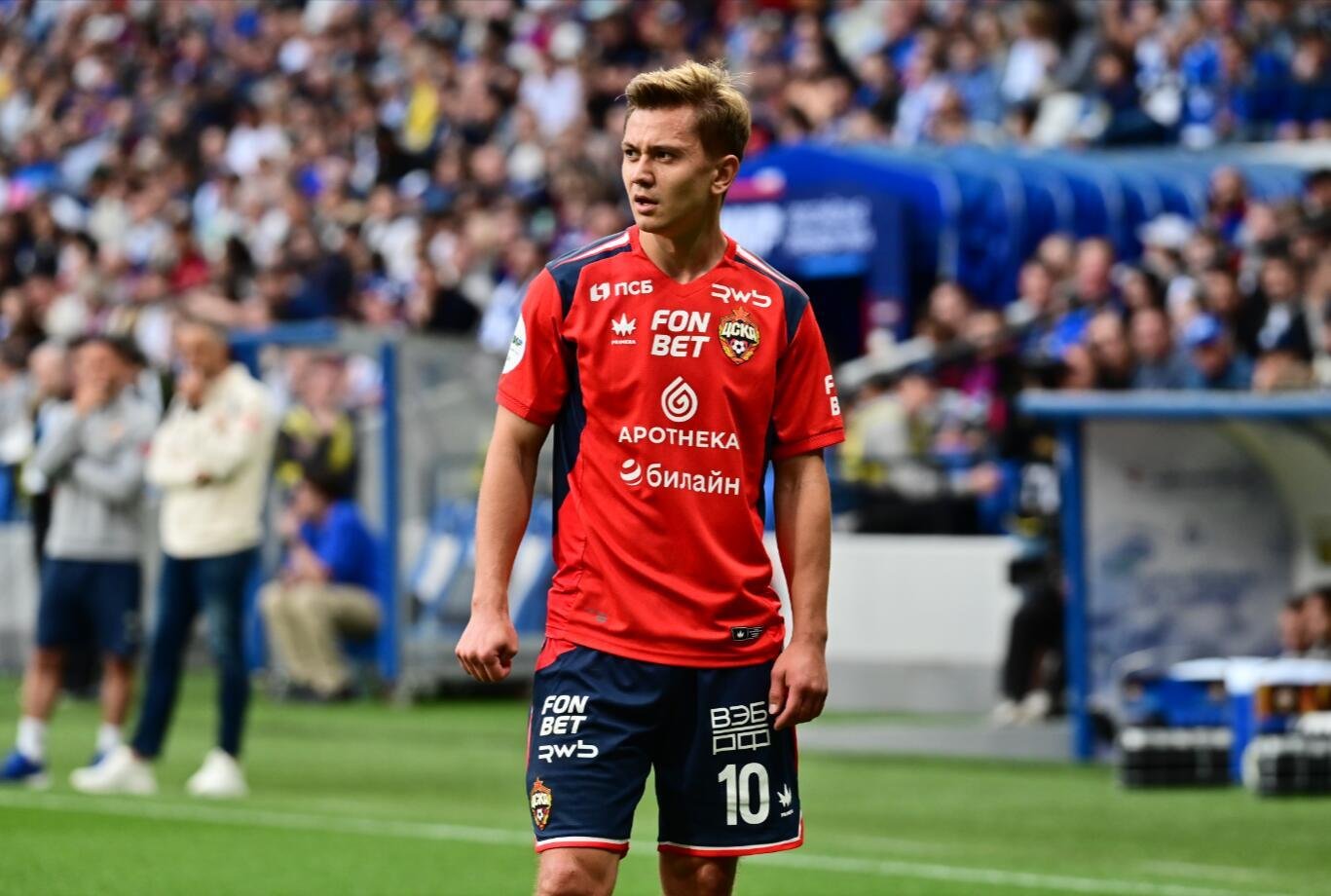 Голы Облякова и Кисляка принесли ЦСКА победу над «Пари НН» в РПЛ.