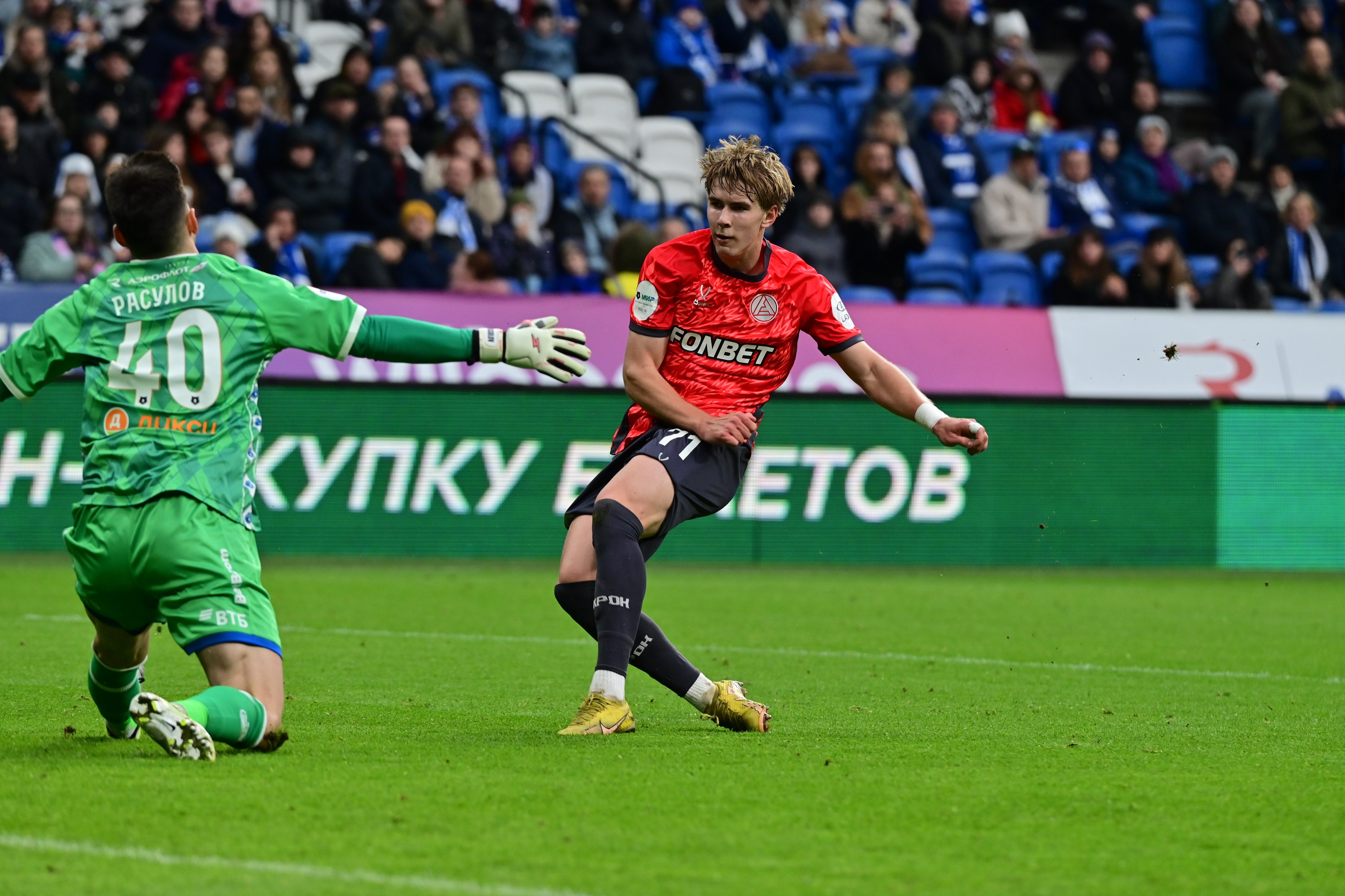 Пестряков повторил достижение Дзагоева и Кержакова, забив пять голов в РПЛ до 19 лет.